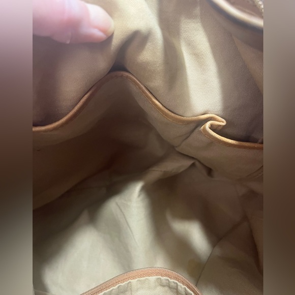 MCM Cognac Visetos Coated Canvas Hobo - Picture 14 of 15